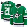 Dallas Stars Fanatics Premium Jason Robertson 2024-25 Heim Grün Trikot - Kinder